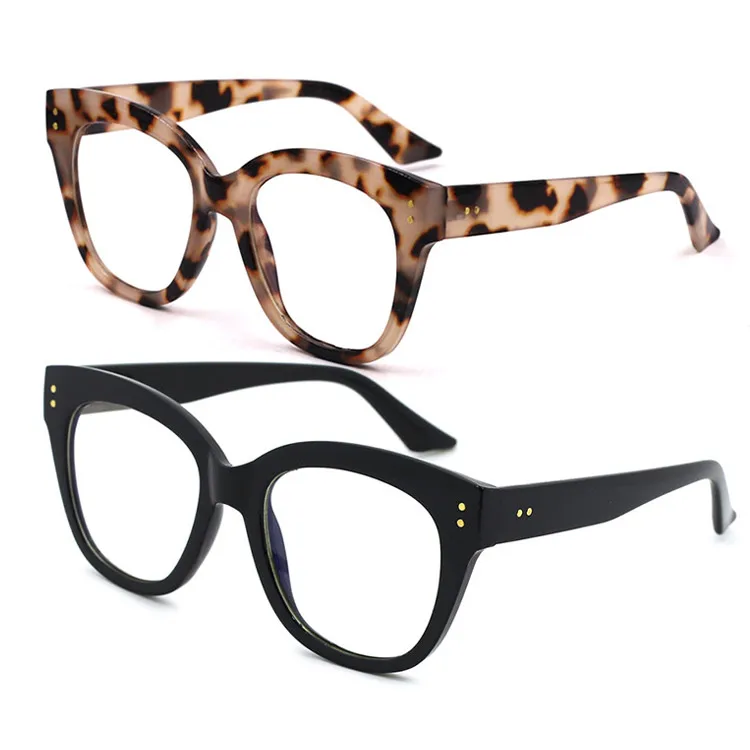 

VIFF HP18461 Popular Anti Blue Light Glasses Big Frame Eyeglasses, Computer Blue Light Filter Glasses