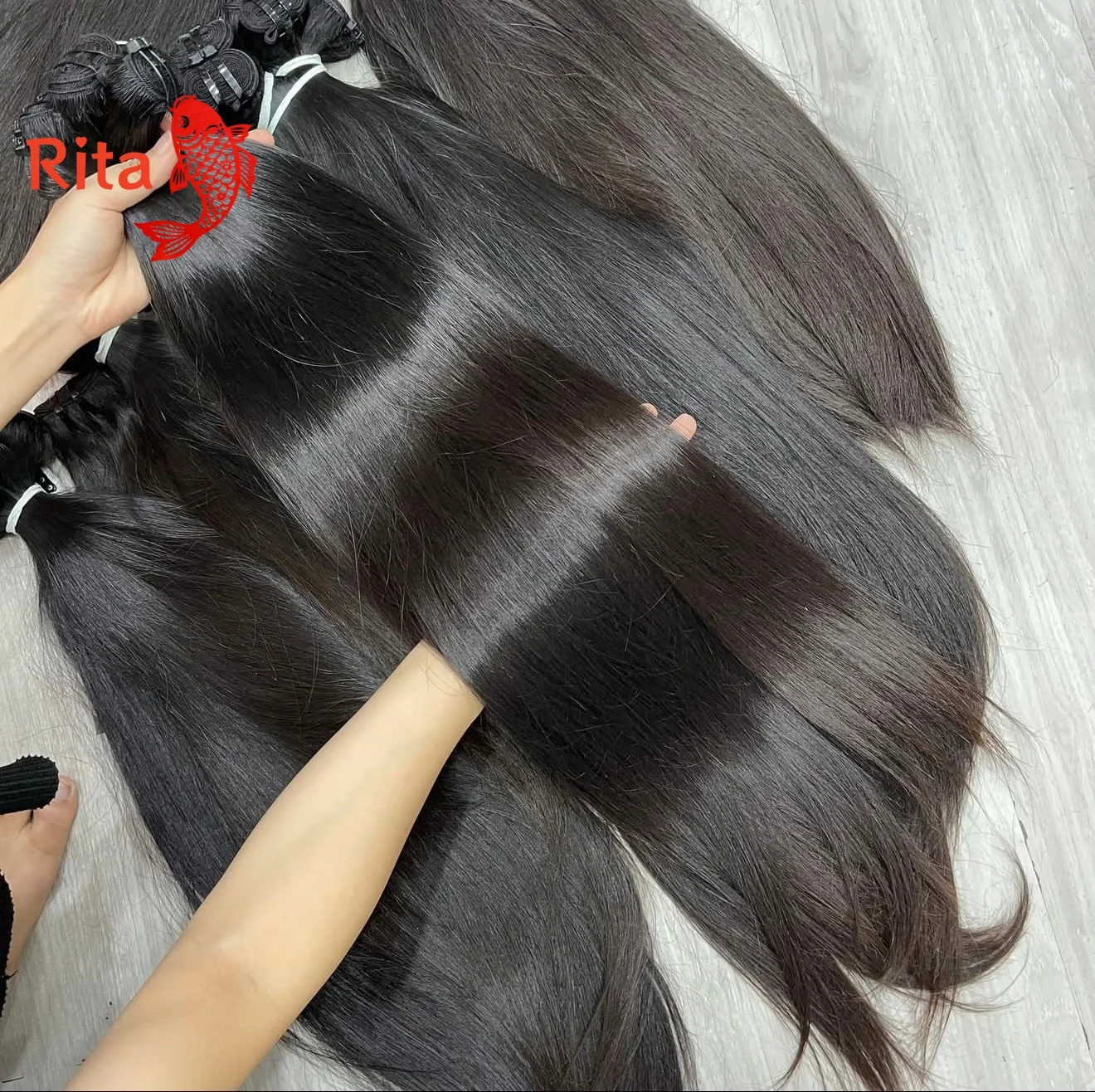 Drop Shipping Raw Loose Deep Wave Cambodian Extension Vietnamese Indian Curly Human Hair Super Double Drawn Double Bone Straight