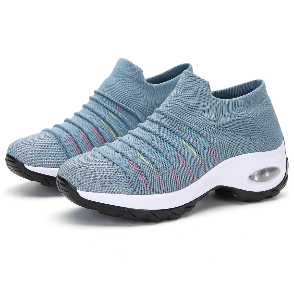 

Socks shoes sports leisure breathable women's shoes a foot pedal loafers, 5 color