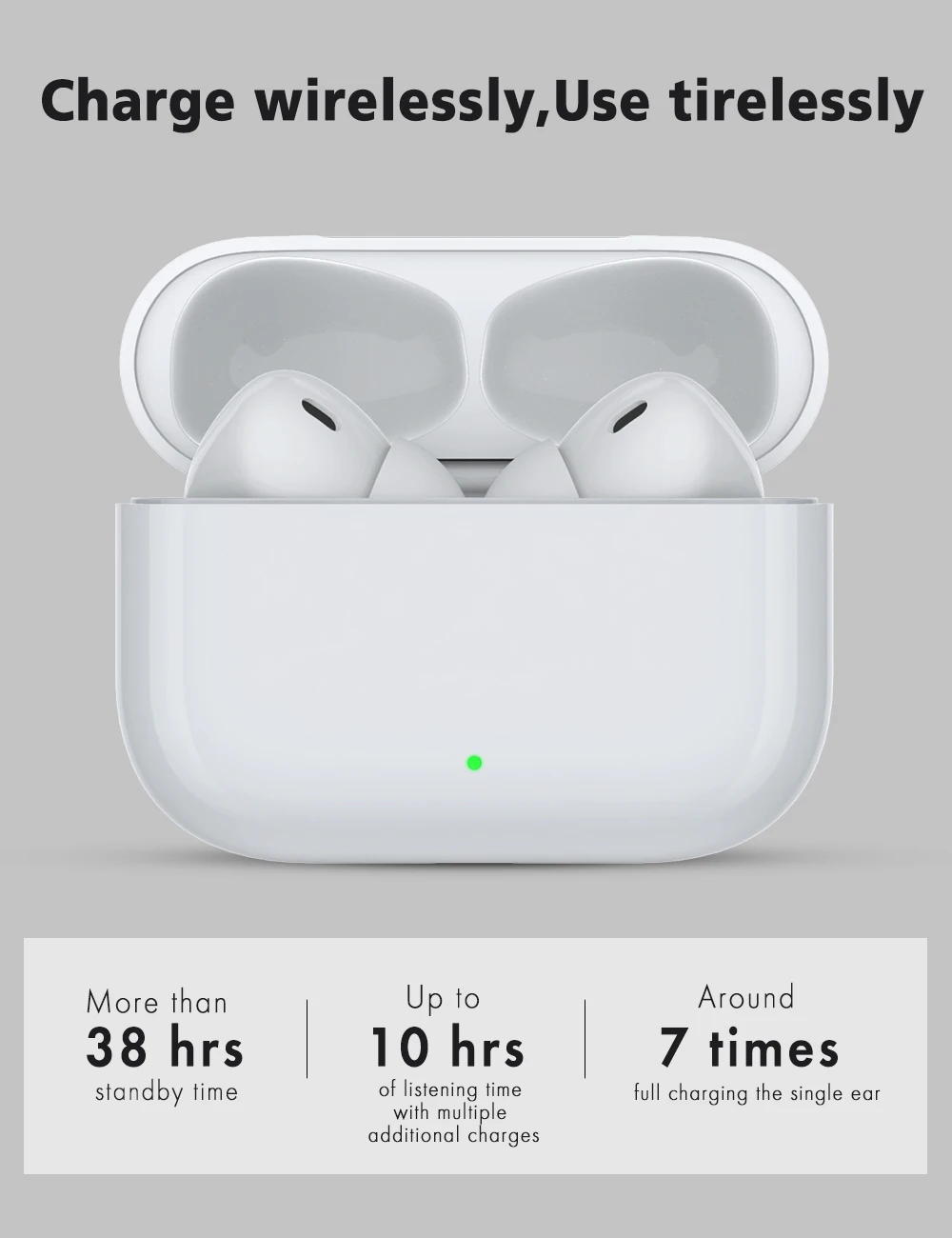 True Wireless Bluetooth 5.0 Earphone In-ear Stereo Earbuds For All Smart Phone Air Pro 3 TWS Headphones - ANKUX.COM