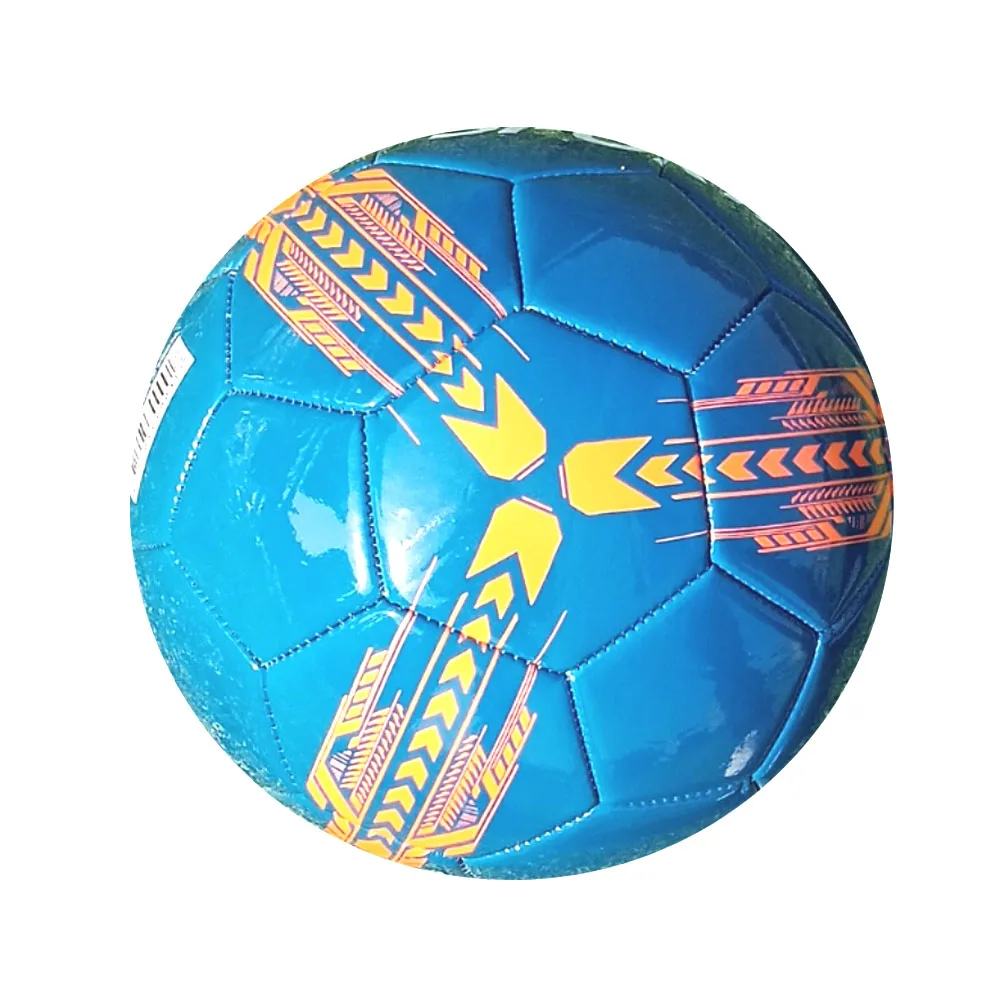 

Training Quality Official Size PU TPU PVC Soccer Ball with Customized Logo Printed Football for Match, Blue