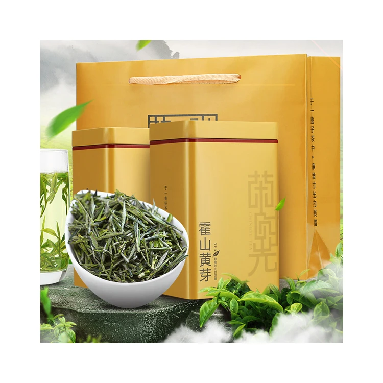 
100% Natural and Organic Huoshan Huangya Yellow Tea with Gift Box 