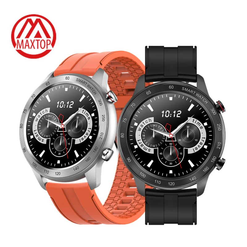 

Maxtop Cheap Price 2021 Free Shipping Round Circle Bluetooth Calling Montre Camera Ip67 Rohs Smart Watches For Men Women, White gray,orange,black,green