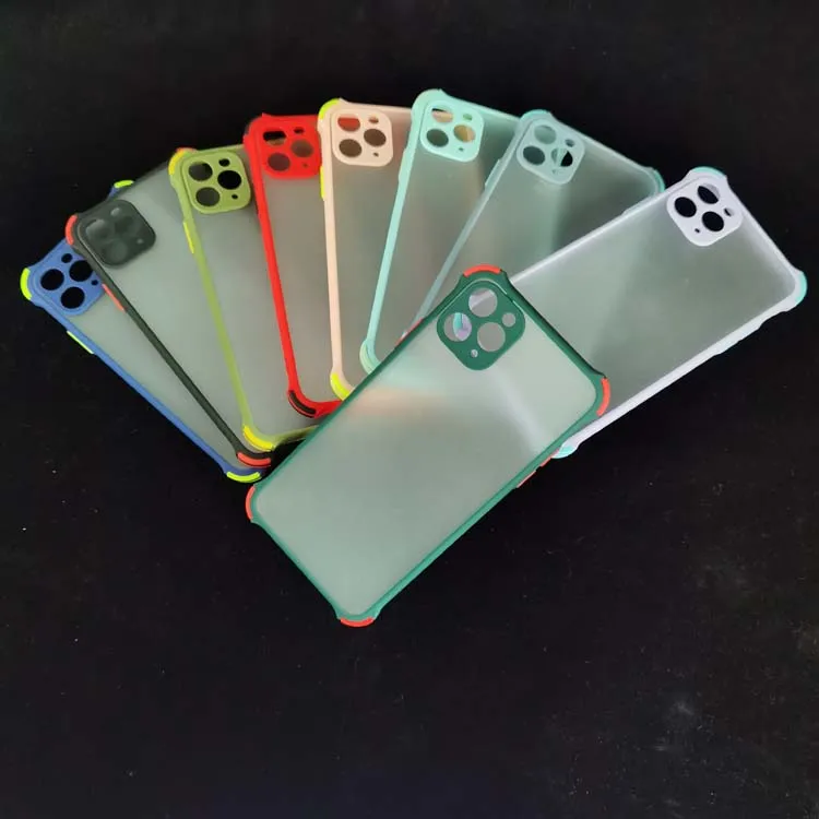 

Newest Wholesale Shockproof Colorful Key Airbag Skin Feeling Matte 2in1 PC TPU Phone Cover Case For Huawei Honor 30 Pro Plus
