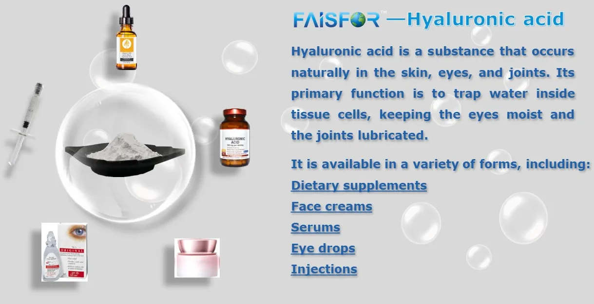 Hyaluronic acid sodium hyaluronate