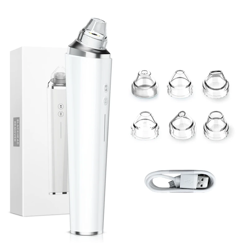 

Face Beauty Equipment Ultrasonic Acne Removal Suction Extractor Electric Facial Pore Cleaner Vacuum Blackhead Remover Set