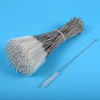 

Manufacturer supply durable and reliable cleaning brush stainless steel straw cleaning brush