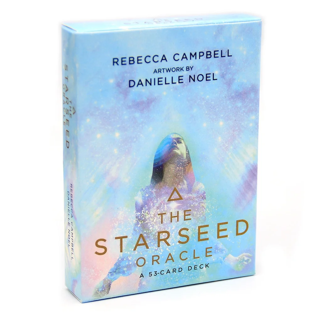 

The Starseed Oracle 53 Card Deck cartas de tarot Custom Printing Wholesale Decks Tarot Cards, Customized color