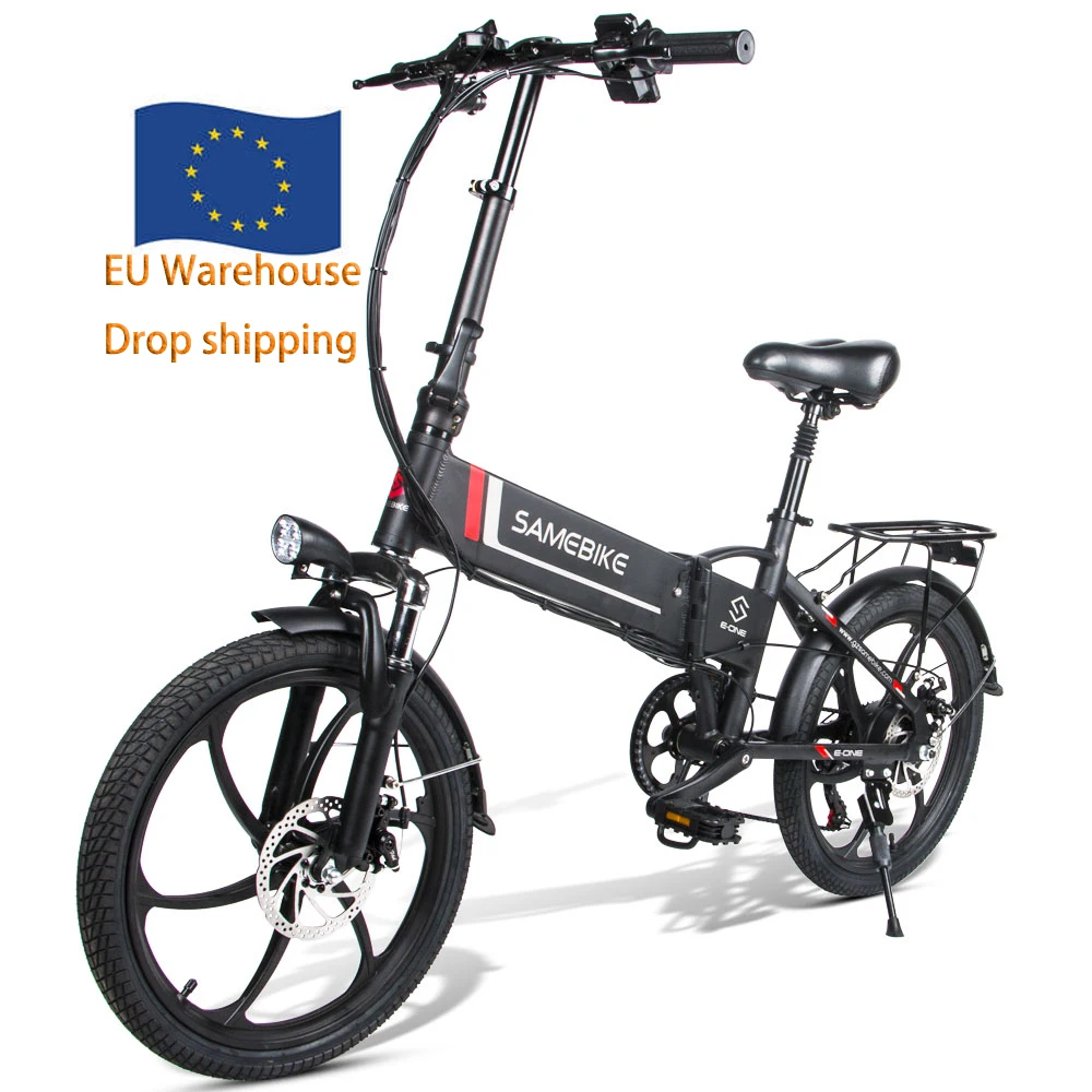 

Samebike 20LVXD30 48V 10.4Ah EU WAREHOUSE Best Sell city road e-bike 20inch suspension electric mountain bikes