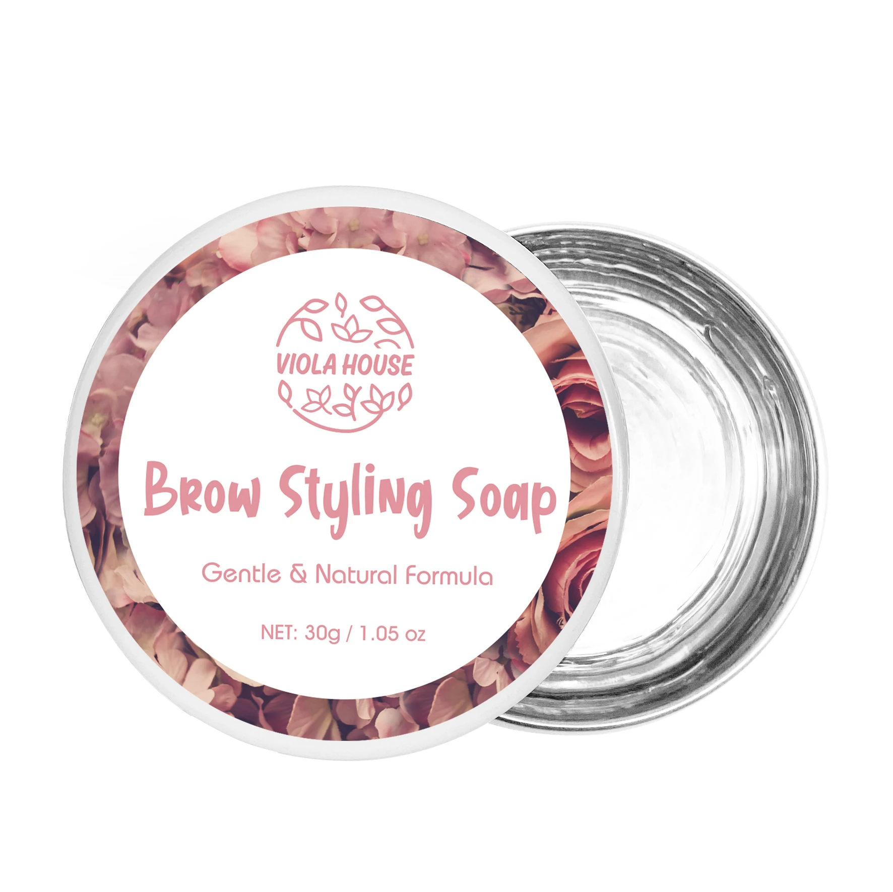 

VIOLA HOUSE Premium Waterproof Eyebrow Gel Customized Brow Makeup Long Lasting Eyebrow Soap Wax