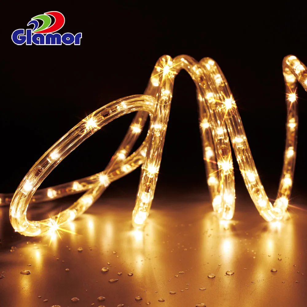 christmas led ul rope light 150FT IP65 for outdoor decoration use, hose,dural light Embossed PVC