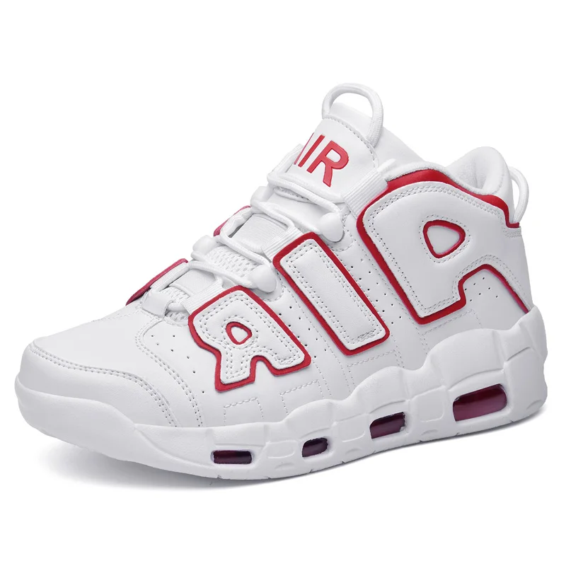 

High Top Mens Basketball Shoes Anti Slip Uptempo Basketball Shoes Plough Outdoor Custom Basketball Shoes, 6 color as picture