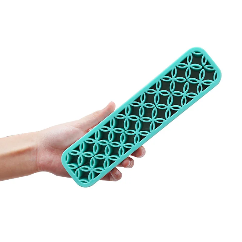 

New Innovative Product Silicone Makeup Brushes Stand Makeup Brush holder, Many colors
