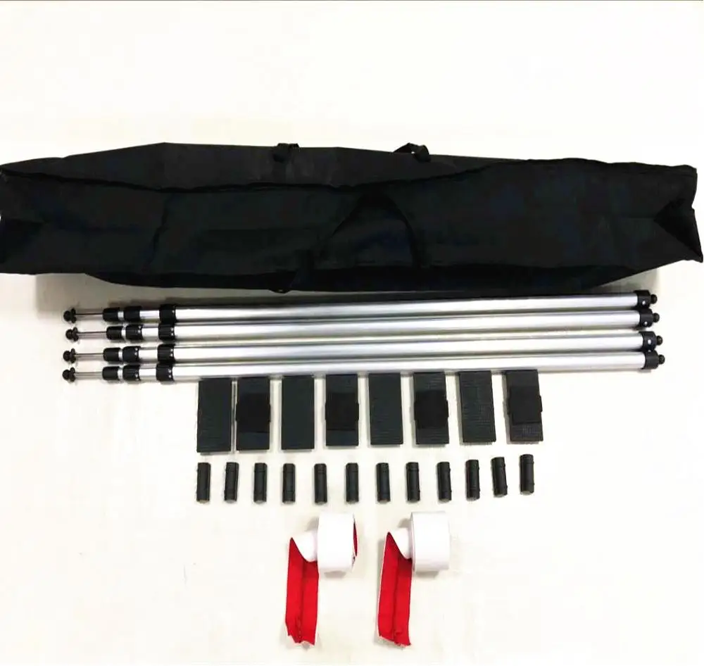 
Dust Barrier system 4PK 12ft 3.9M extension poles and adhesive zippers 