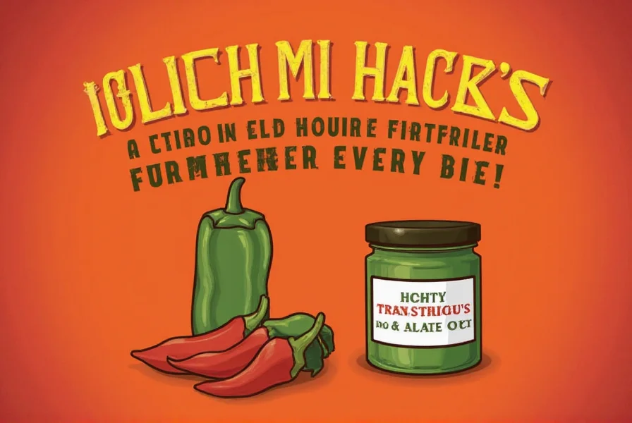 Various chili storage methods displayed side by side