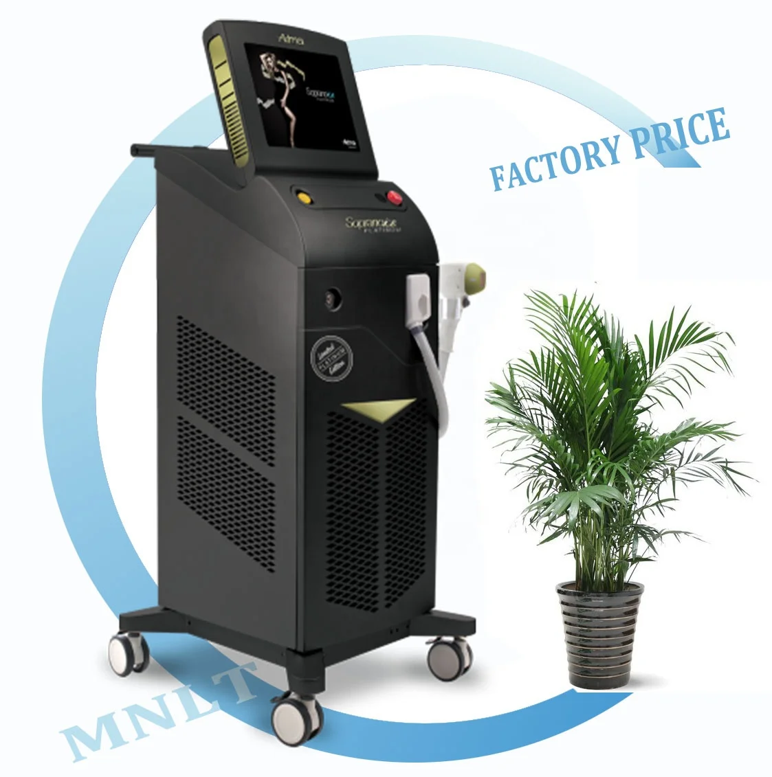 

TUV Rheinland CE approved OEM Salon Laser Hair Removal Machine 1064nm 755nm 808nm Laser Alma Soprano Ice Platinum Price