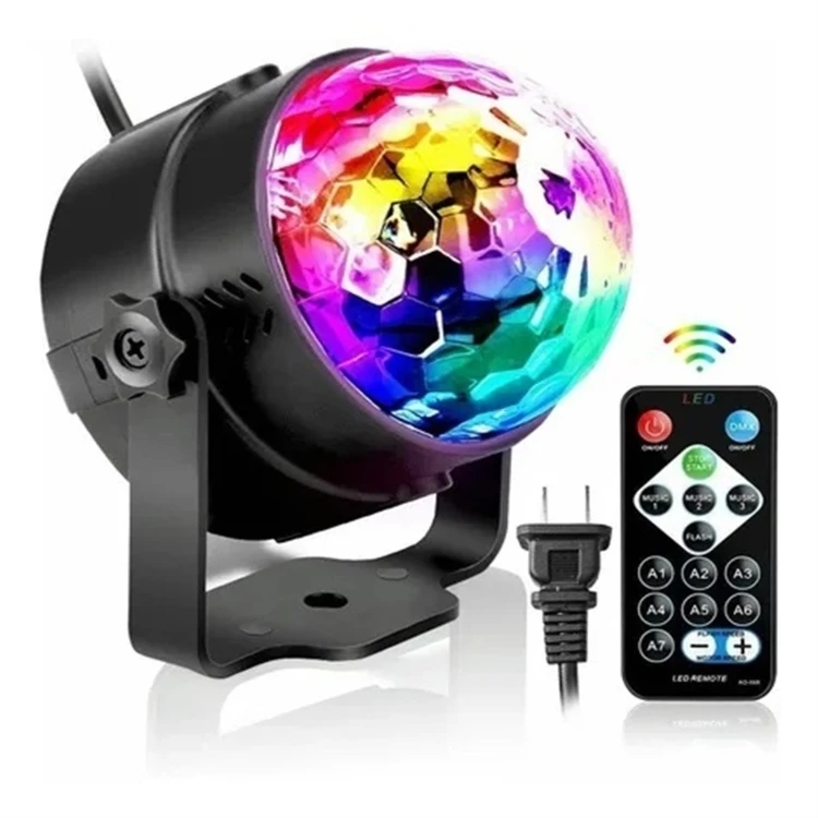 

YWXLight 3W Mini LED Night Music Projector Lamp with Remote Controller