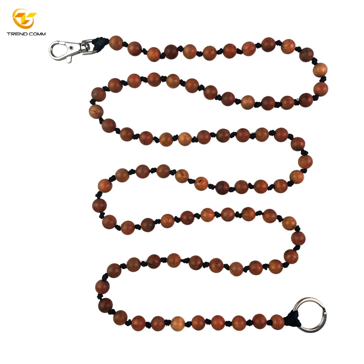 

Necklace Case Rose Wood Prayer Beads Phone Crossbody Strap Chain