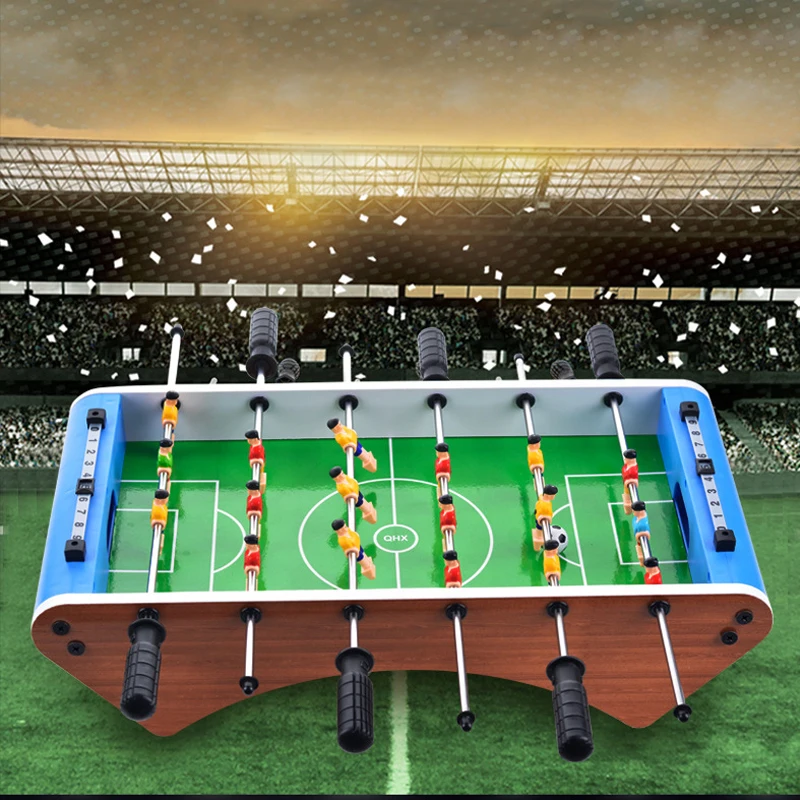 

New Factory Wholesale Football Table for Kids Indoor Soccer Sport Game Toys ABS Plastic Table Soccer Table for Children, Blue&green