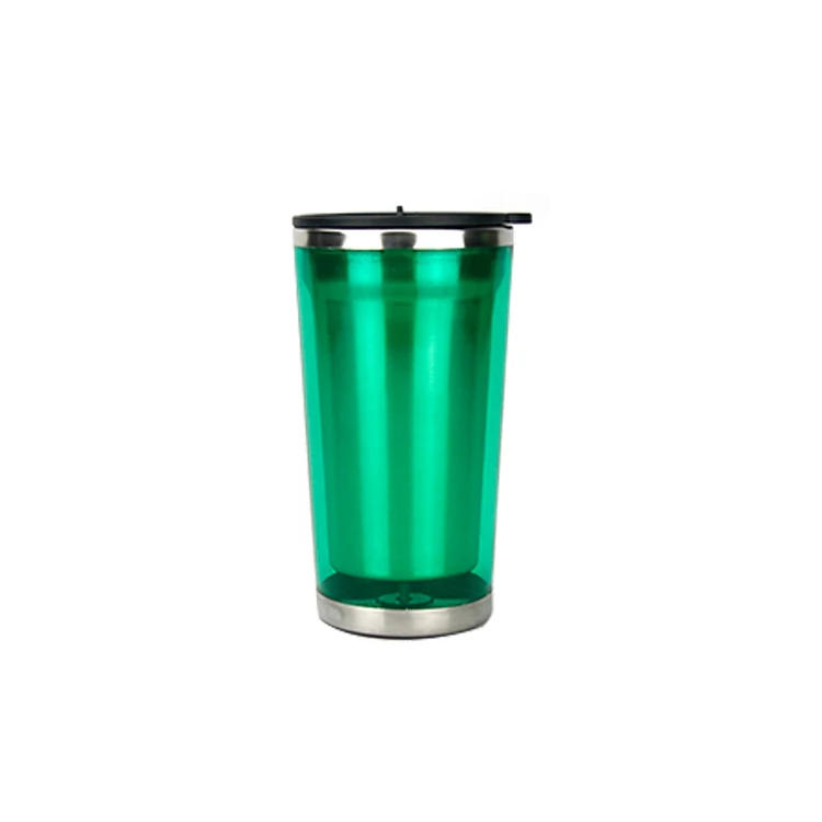 
380ml 450ml 13oz 15oz Custom Wholesale High Quality Reusable Top Coffee Mug Plastic Water Promotional Cup 
