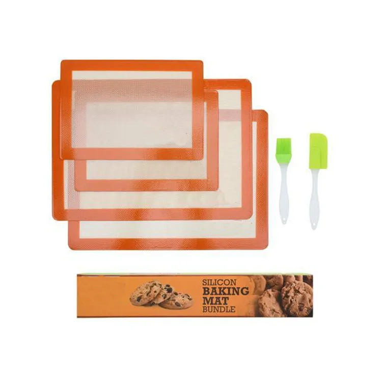 30*40CM Nonstick Silicone Baking Mat Sheet Non Stick Silicone Baking Liner Fondant Baking Mat