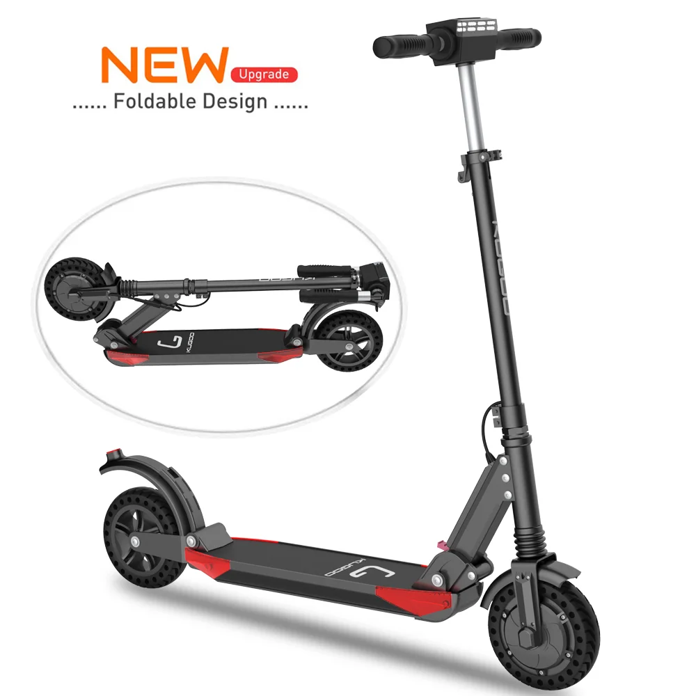 

drop shipping hot selling EU warehouse KUGOO S1 Pro 8inch 350W 36V electric scooters for adults