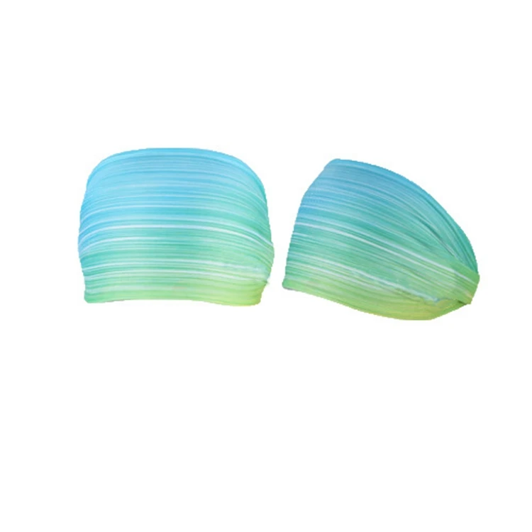 

new women sports headband, yoga sweat band, ladies wide-brimmed scarf sport wholesale, Black, grey, rose, blue, orange