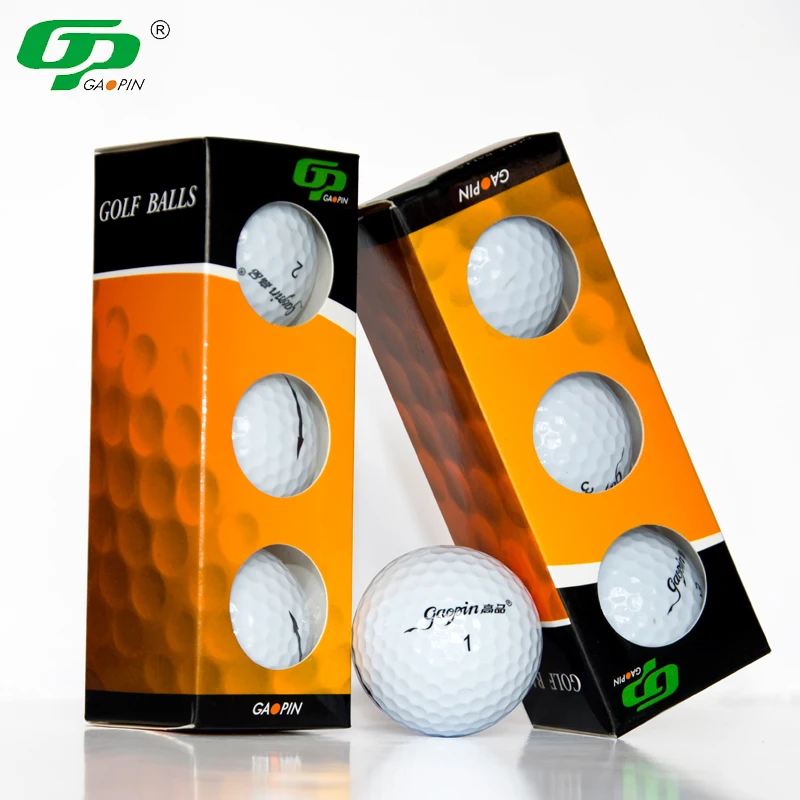 

Golf Ball Tournament Wholesale 2 3 4 Pieces Customized Logo Durable Personalized Golf Balls, White