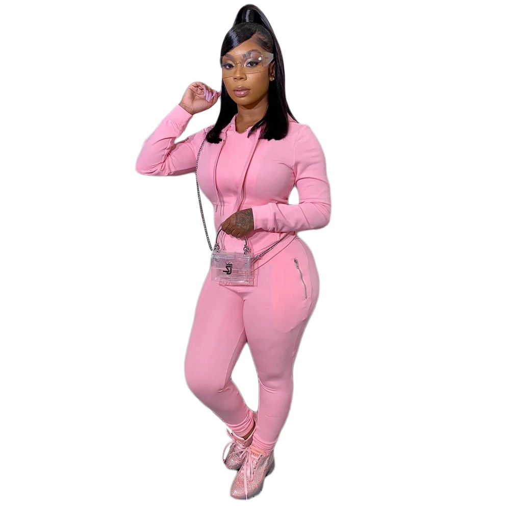 

Factory wholesale sweatsuit women sets tracksuit 2piece set woman two Pieces Outfit Sets, 5 colors