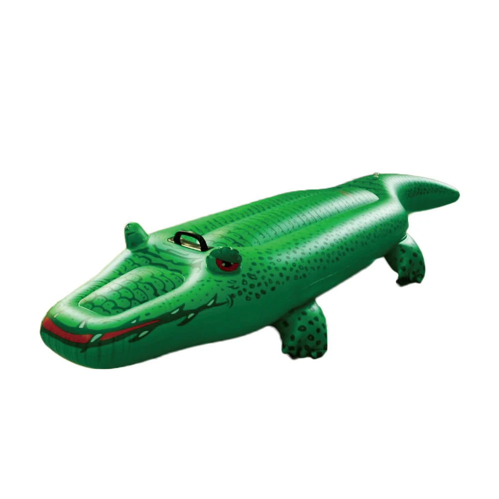
Factory Inflatable Animal Pool Ridier Large Dragon Shaped , Crocodile , Rider With Handles 