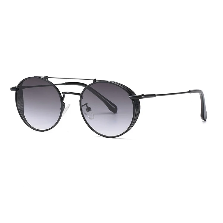 

INS Retro punk ladies summer small round frame sunglasses UV400 sunglasses Women