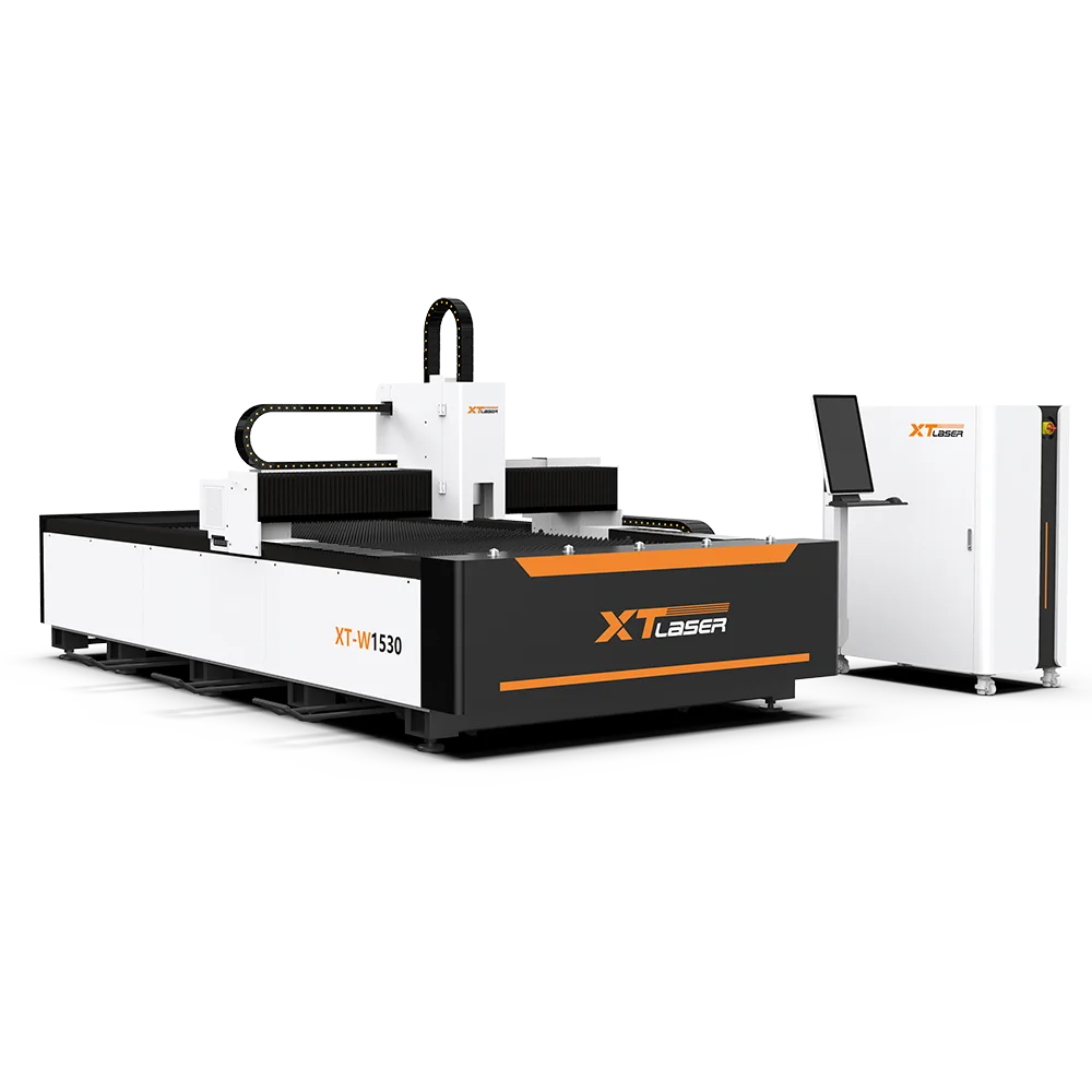 

1500mm*3000mm Laser cutter for 1500/2000/3000w metal cutting open type Raytools cutting head