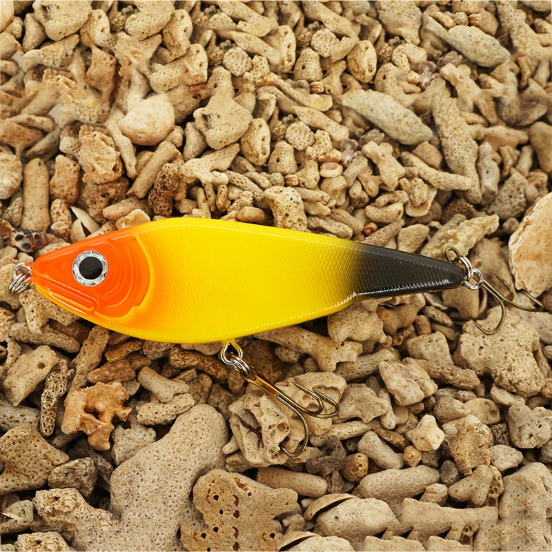 

15cm 70g Pike Slow Sinking Buster Jerk Fishing Lure Tackle Plastic Bait Sinking Motion Buster Jerk Bait ruilong fishing tackle, Vavious colors
