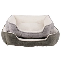 

Manufacturer wholesale custom logo linen soft plush bed accessories for dog