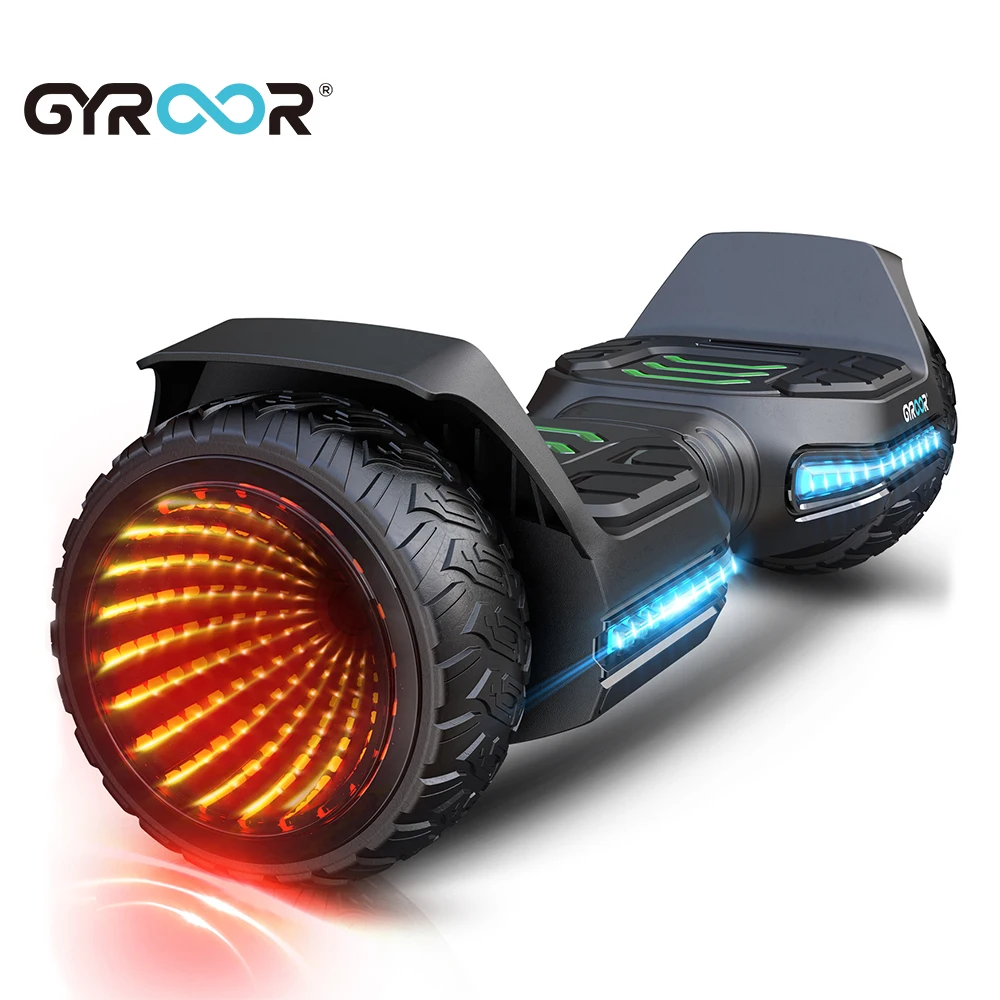 

GYROOR Balance Car 6.5-Inch Blue Tooth Speaker European Warehouse Stock Scooter Hover Hoverboard