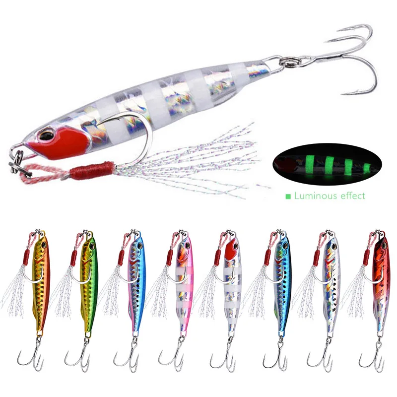 mini metal jig  15g 20g 25g 30g 40g 60g  Jigging Lead Fish Sea Bass Fishing  metal jig