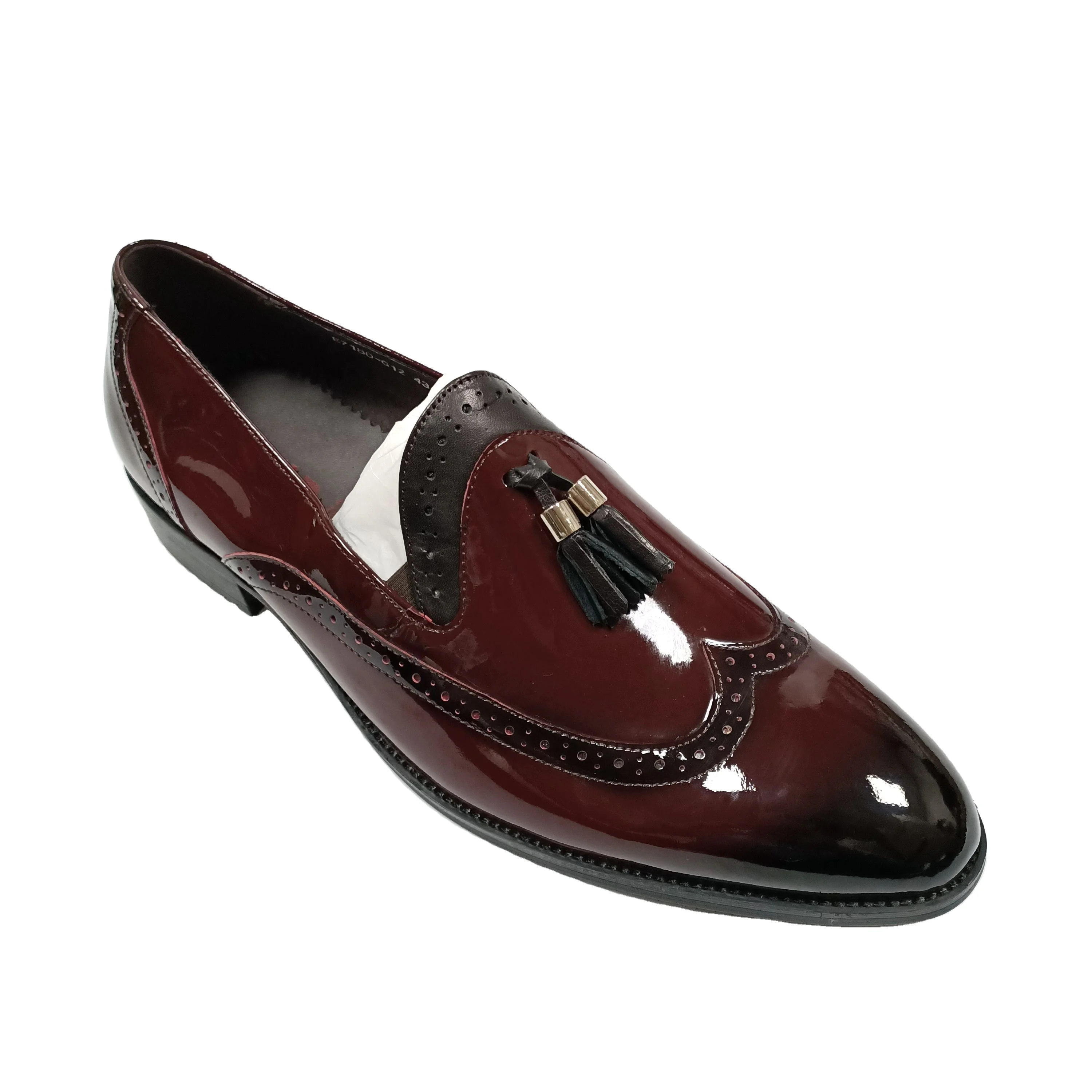 

Breathable Slip On Black Men Casual Genuine Leather Shoes Business Dress Shoes