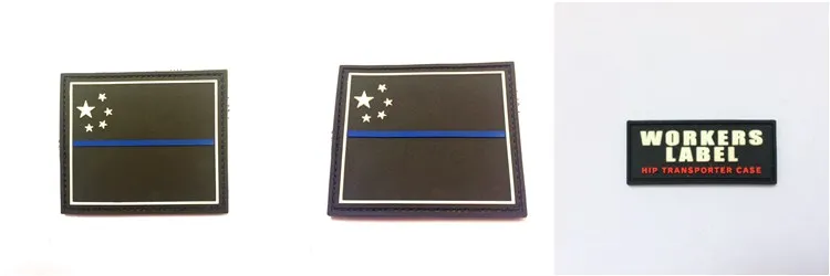 3d pvc rubber patch