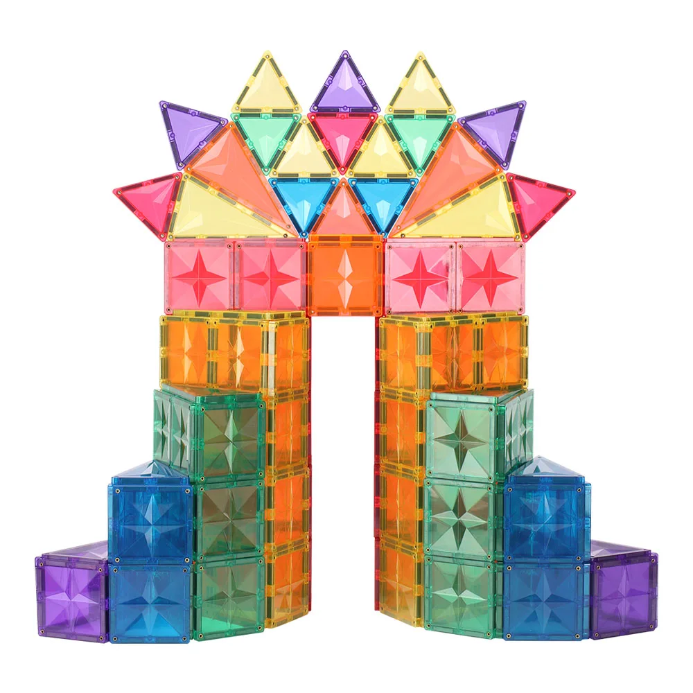 

MNTL 108psc Kids Magnet Toys 3D Magnetic Building Blocks Set Educational Toys for Kids CPSC CE EN71 ASTM