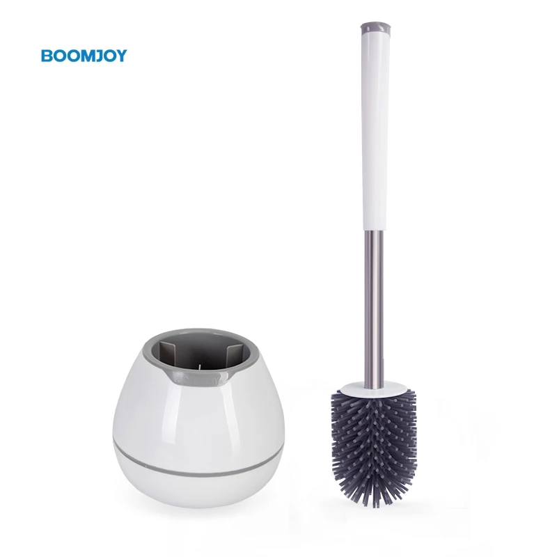 

boomjoy hot selling cleaning toilet brush and plunger set toilet brush silicone rubber tpr