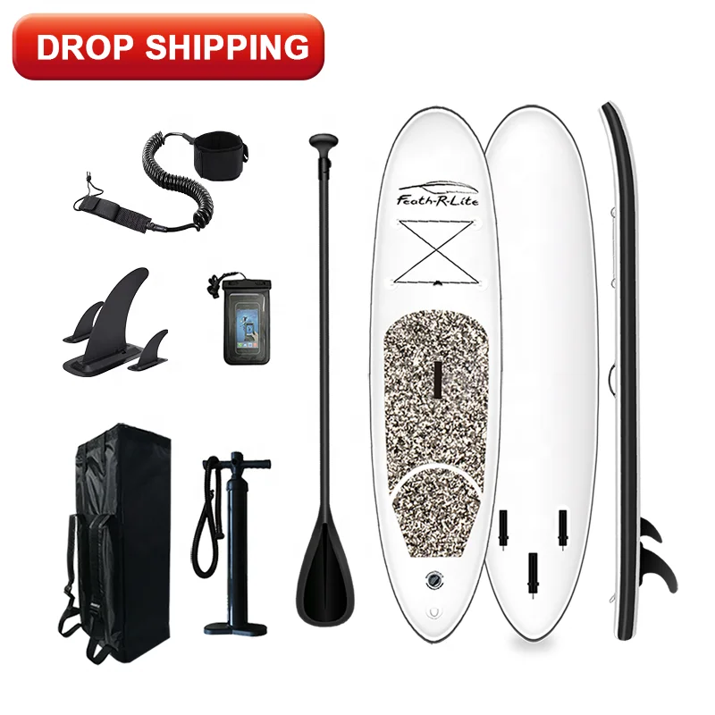 

FUNWATER drop shipping sup paddle board cheap surfboards bodyboard materials bravo sup paddle, Black,bleu,green,red