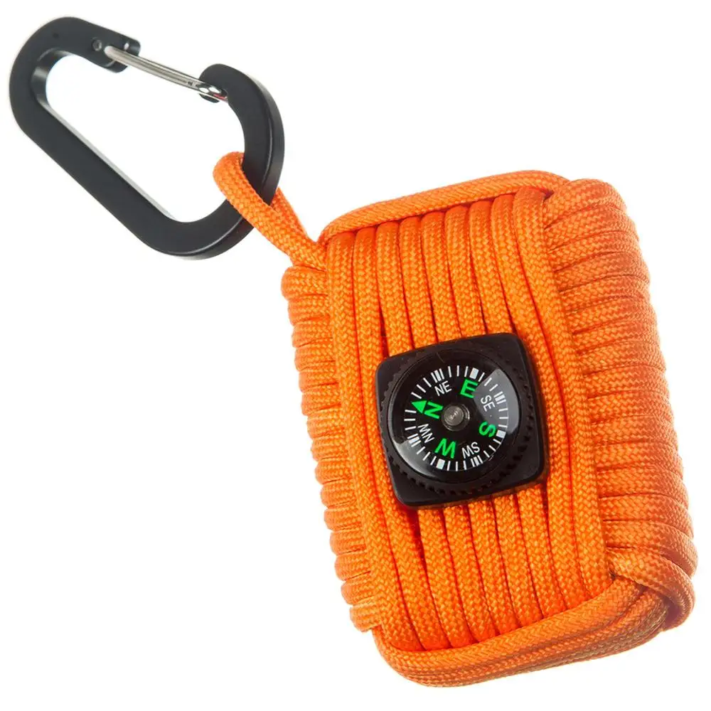 

High-grade Umbrella Rope Bracelet Fishing Gear Set Camping Climbing Paracord Bracelet, As the pictures