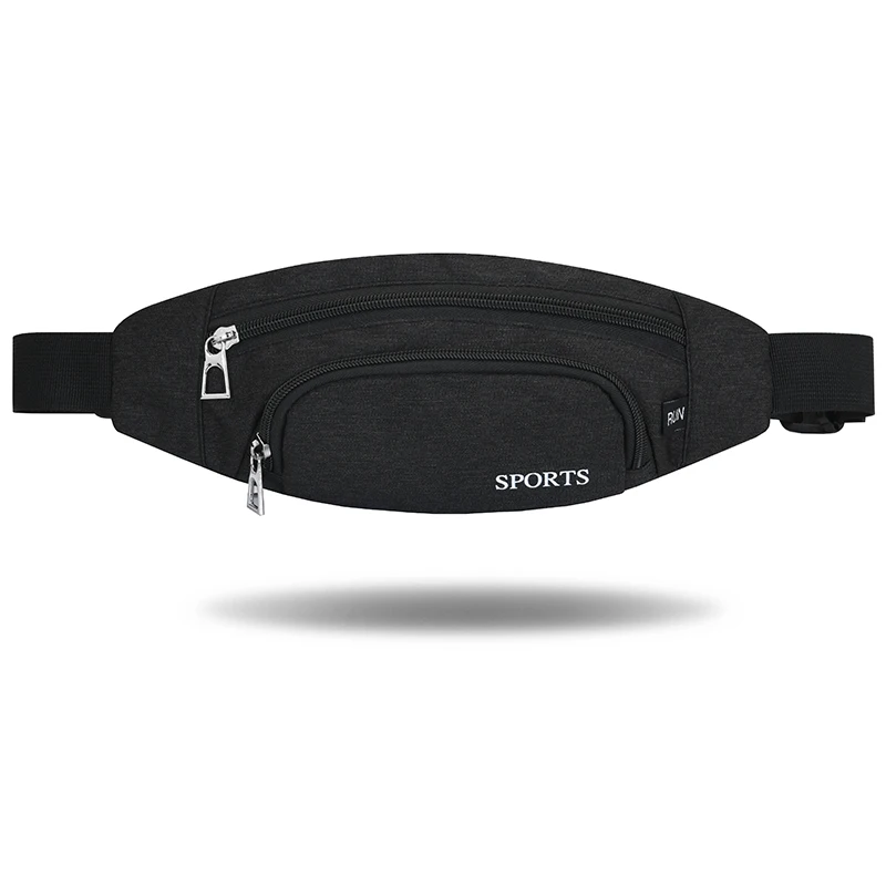 

Customize fanny pack men's wear-resistant belt bag running nylon waterproof waist bag