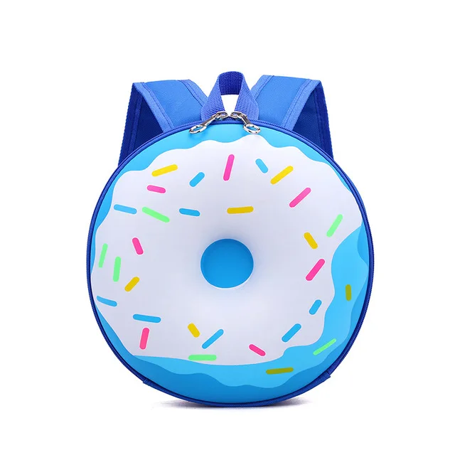 

2021 new fashion cartoon cute children round shape school bag kids backpack, 8colors