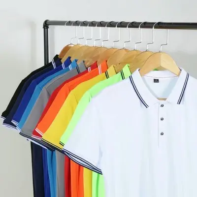

2021New summer Lapel short sleeve kaos polos quick dry sport polo shirt customized quick dry polo shirts, 10 colors