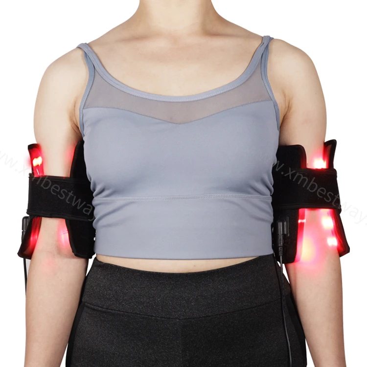 

Lipo Laser Belt Led Light Pad For Arms Red Light Physical Therapy Equipment, Black