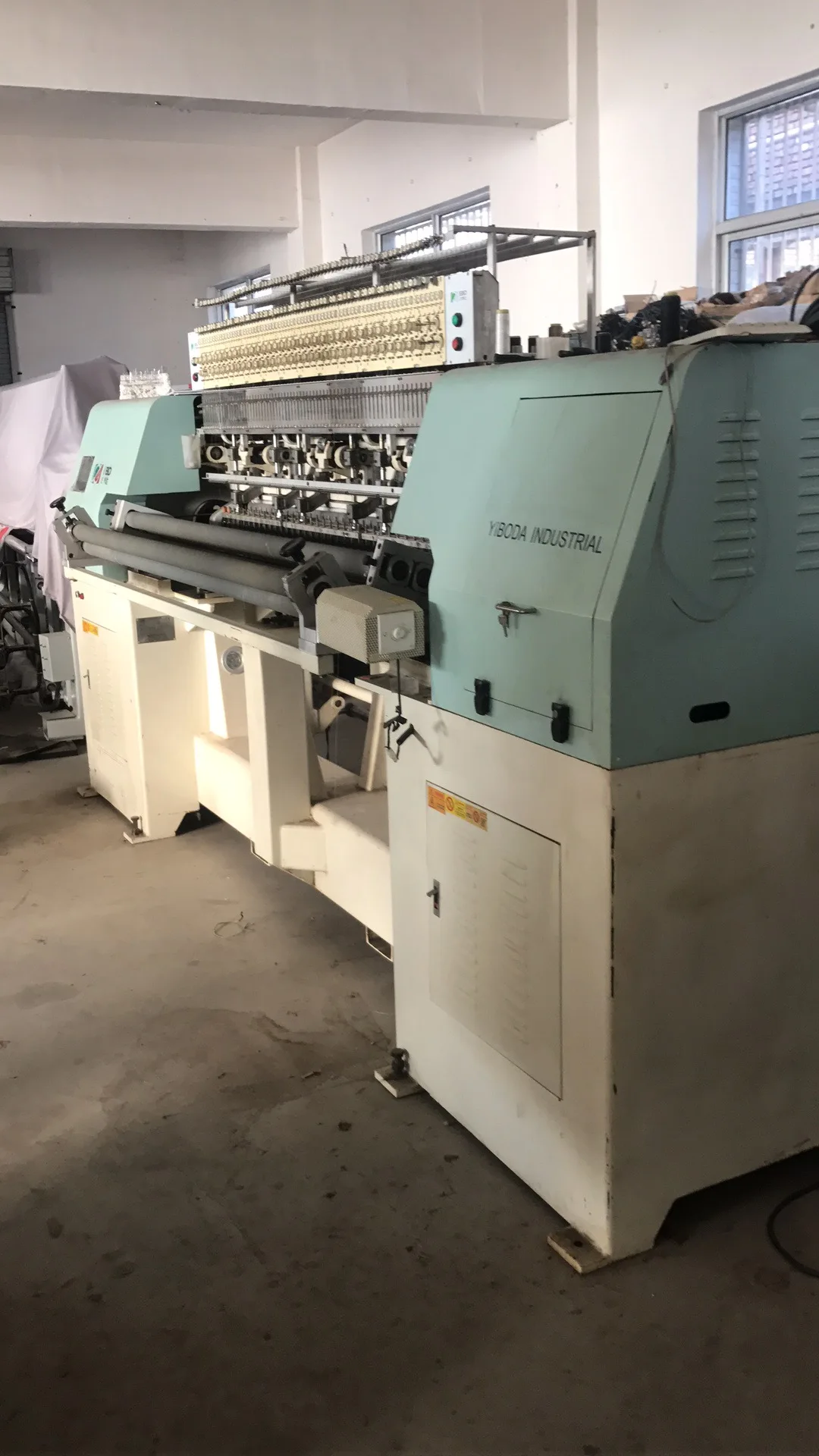 Used Mattress Quilting Machine Chain Stitch Used Looper Quilting