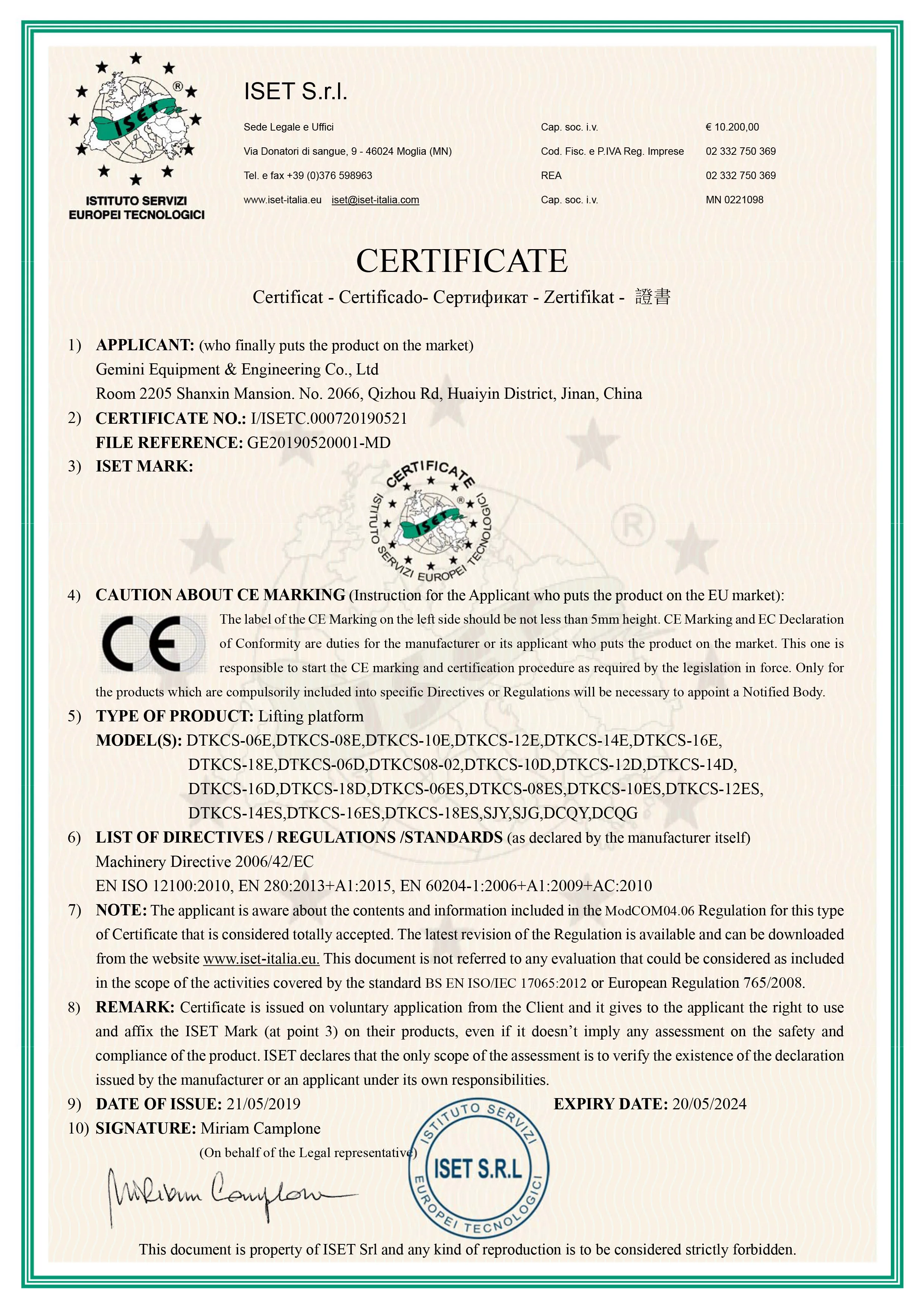 CE