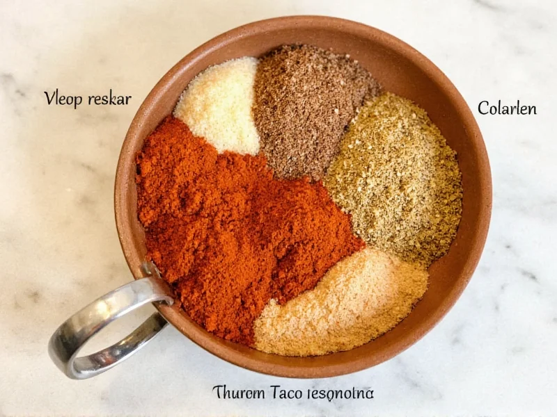 Homemade Chicken Taco Seasoning: 7-Ingredient Recipe