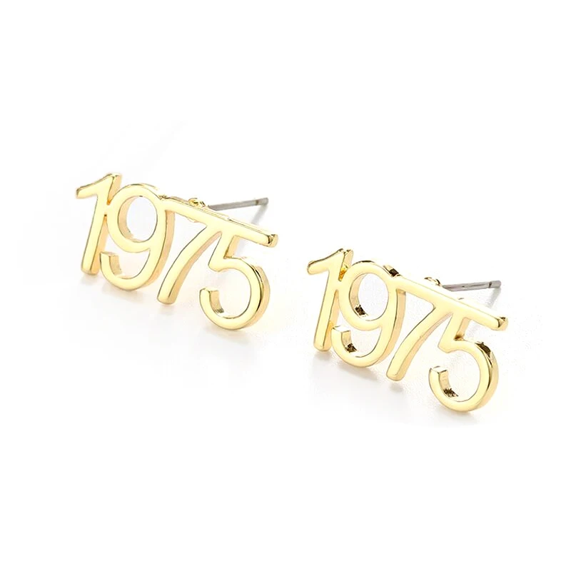 

Amazon Stainless Steel Earrings Accessories Personalized Number Studs